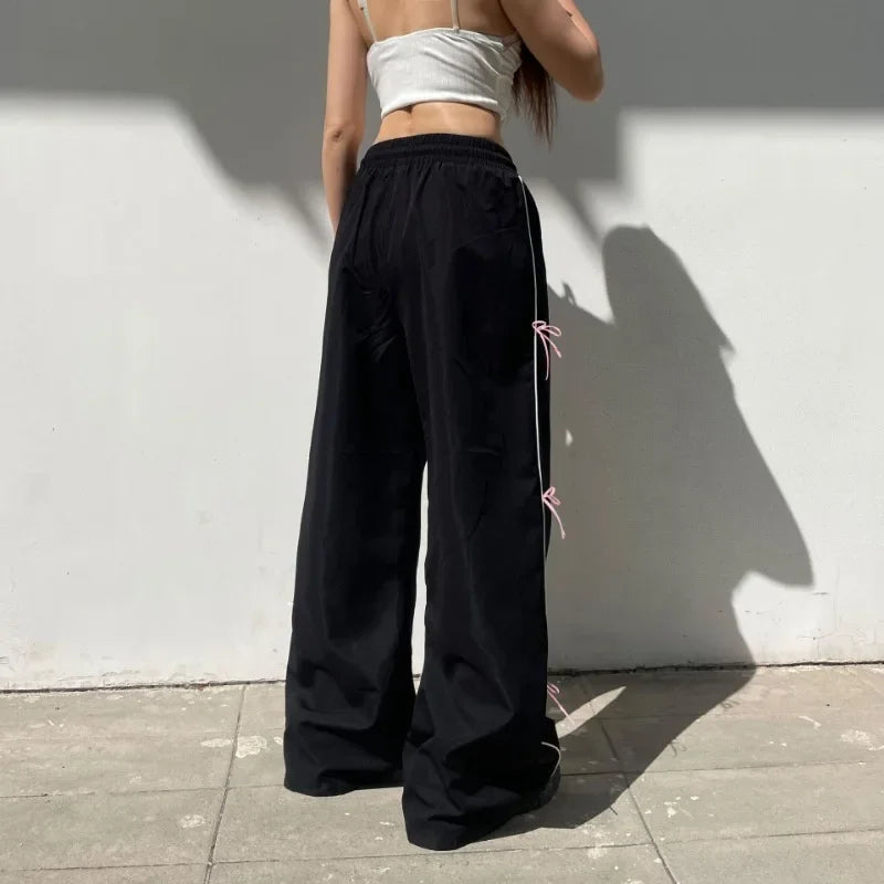 Claire Pink Bow Pants