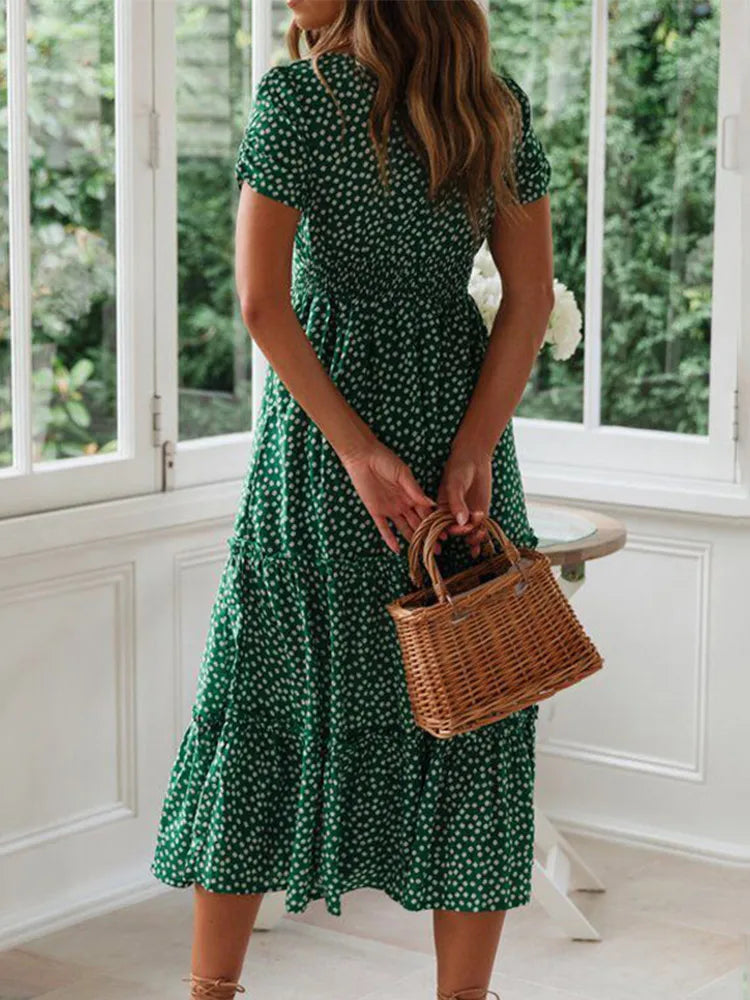 Vestidos Floral Dress