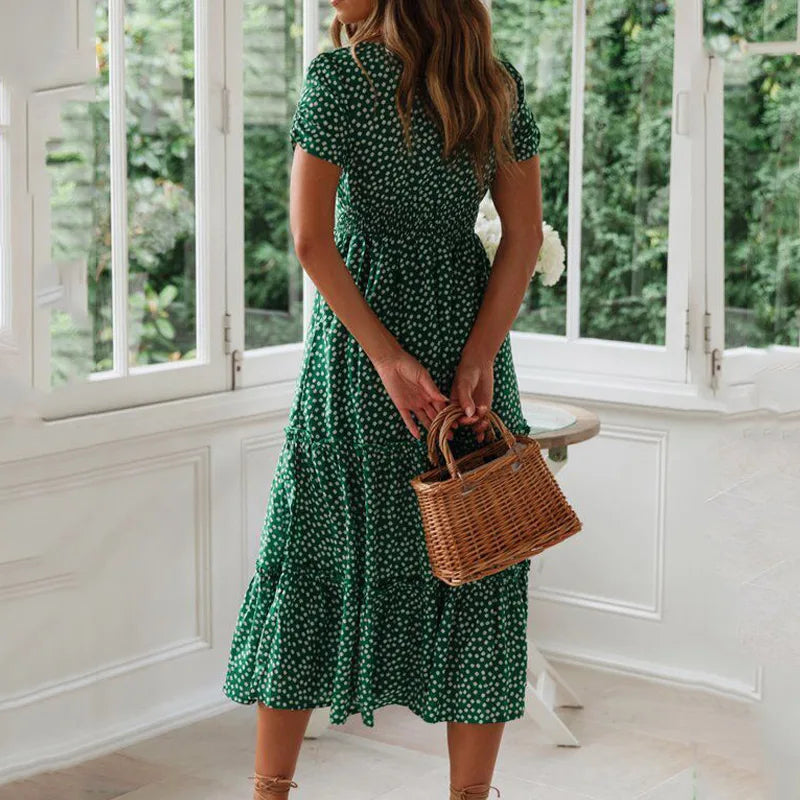 Vestidos Floral Dress