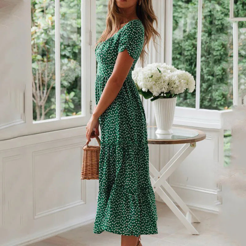 Vestidos Floral Dress