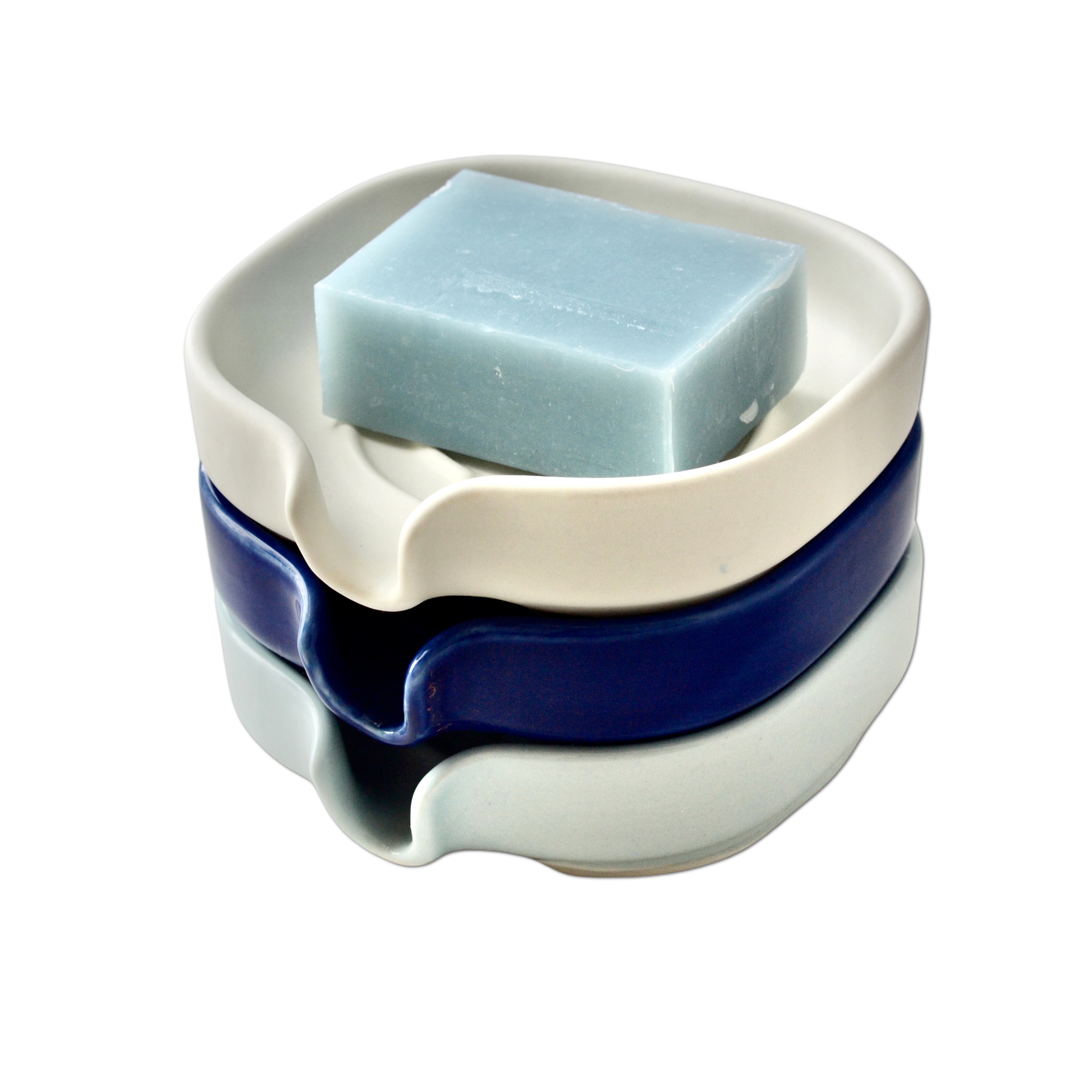 Self-Draining Soap Dish