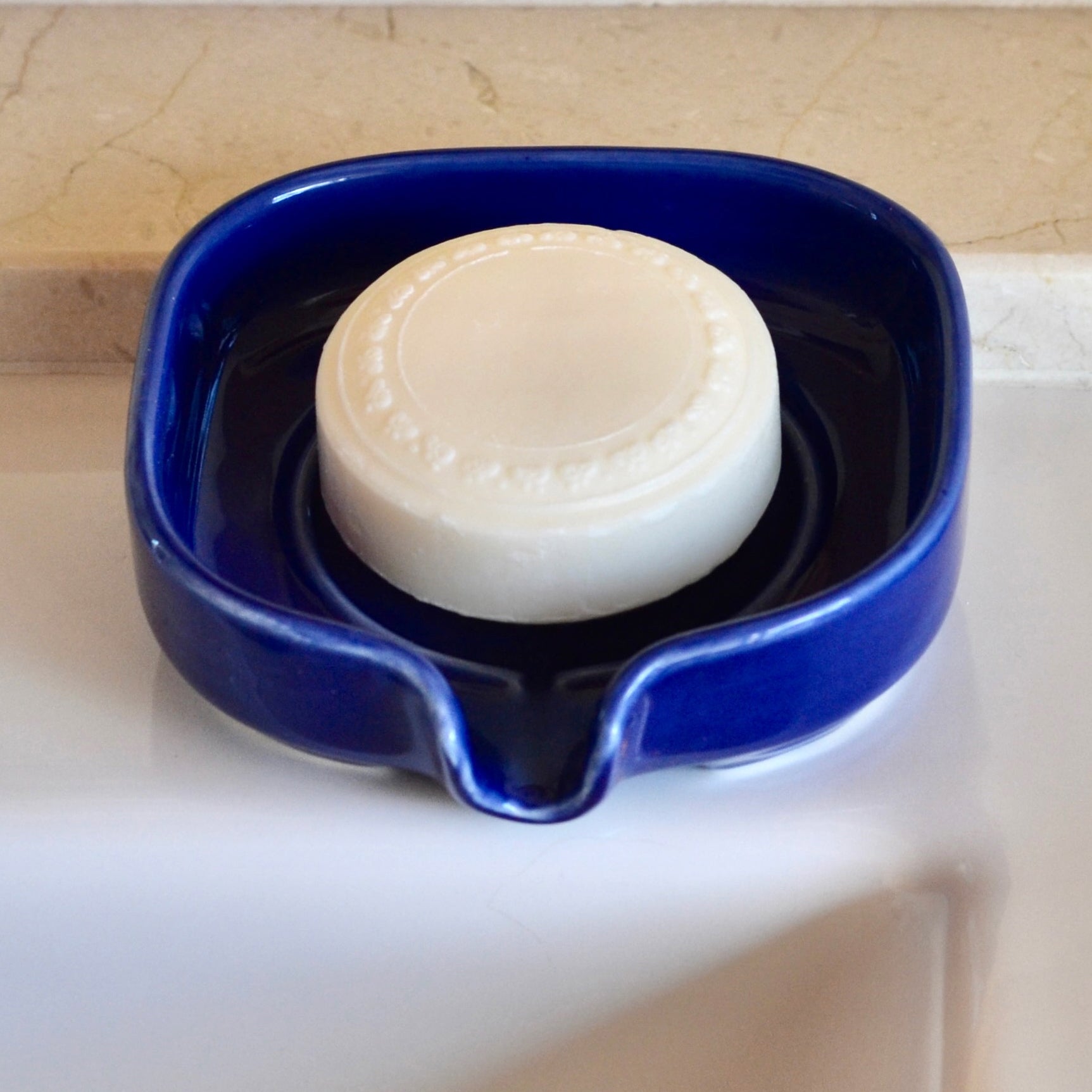 Self-Draining Soap Dish