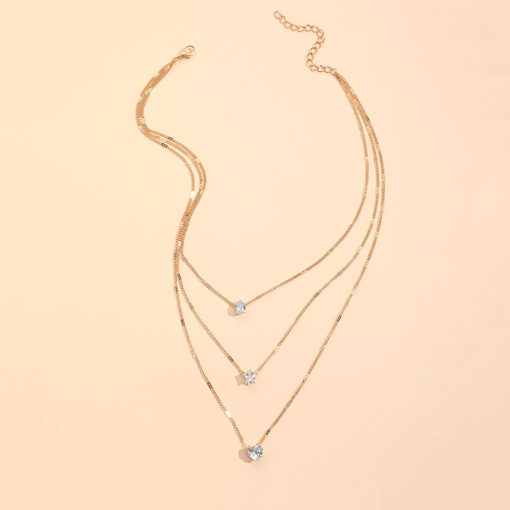 Zircon Love Drop Pendant
