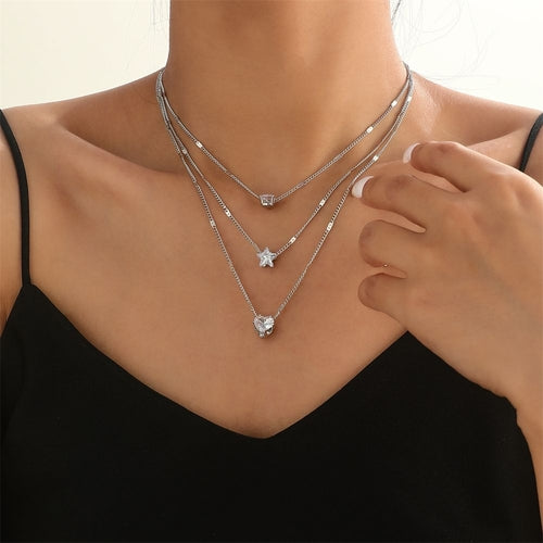 Zircon Love Drop Pendant